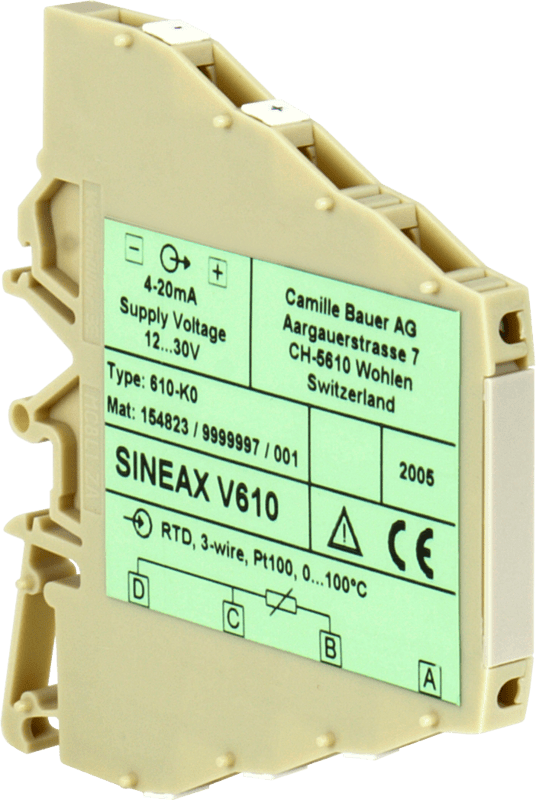sineax-v610溫度變送器 sineax-v610溫度變送器